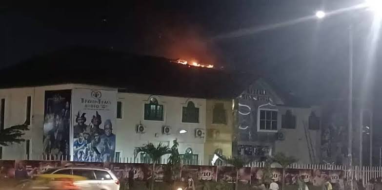 Fresh FM breaks silence on fire outbreak at Ibadan Headquarters
